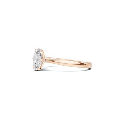 Minimalist Prong Setting Ring