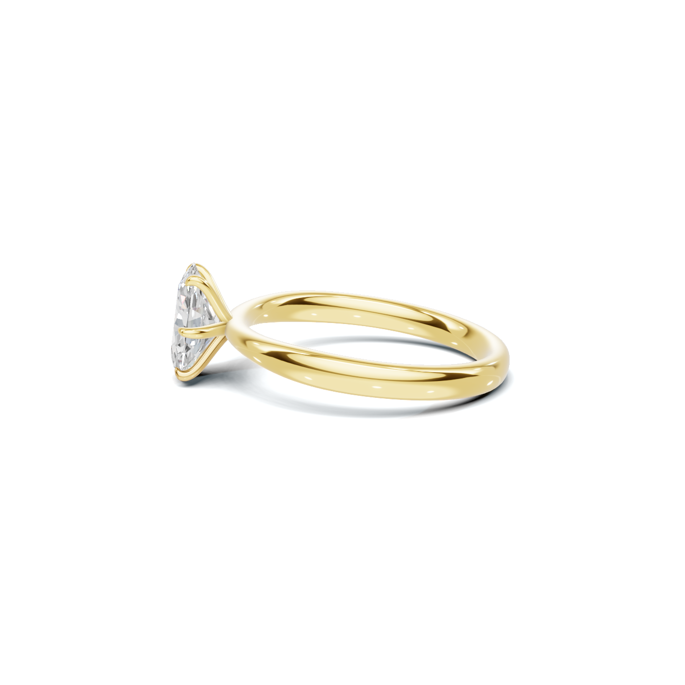 Minimalist Prong Setting Ring