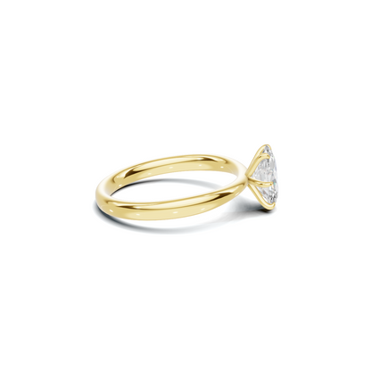 Minimalist Prong Setting Ring
