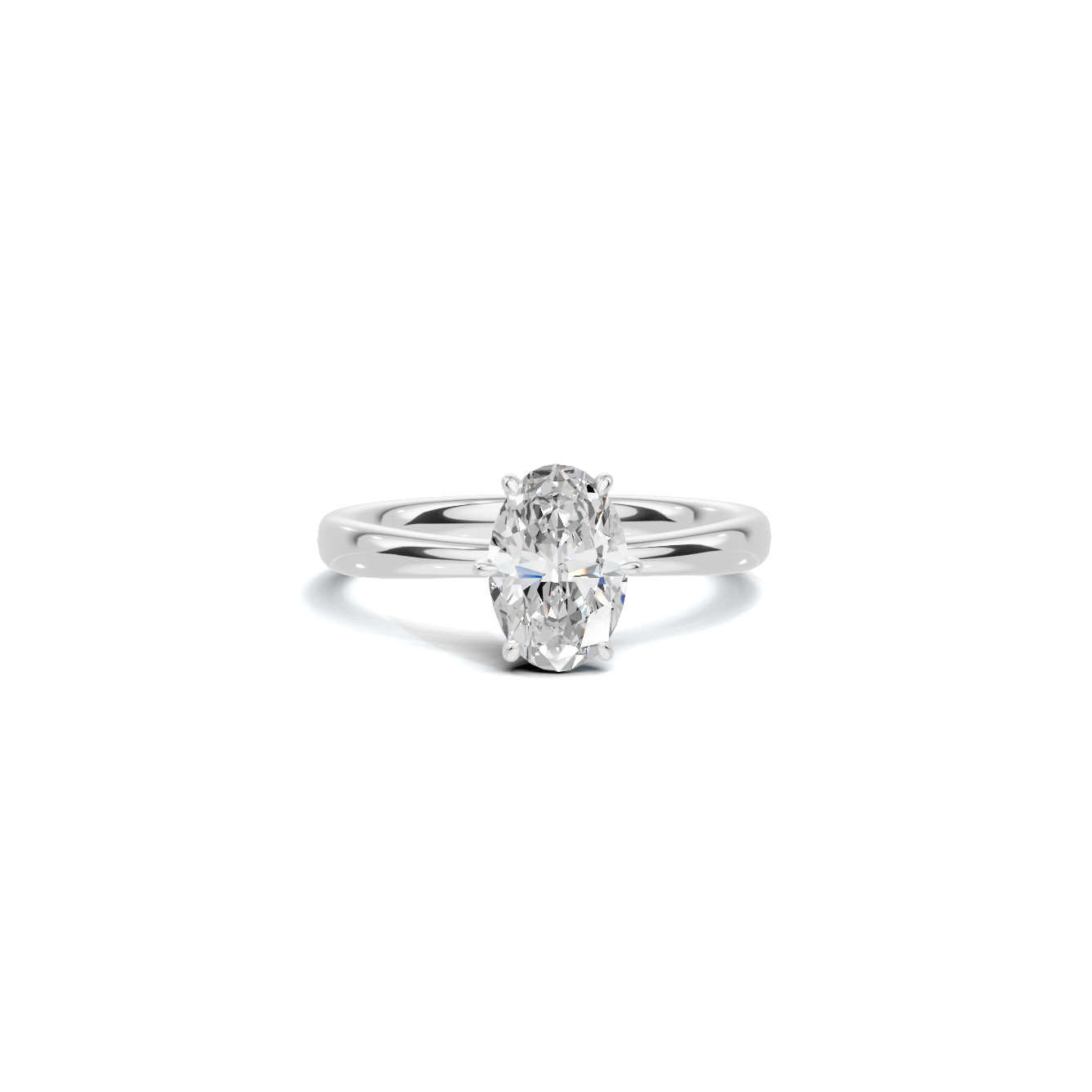Minimalist Prong Setting Ring