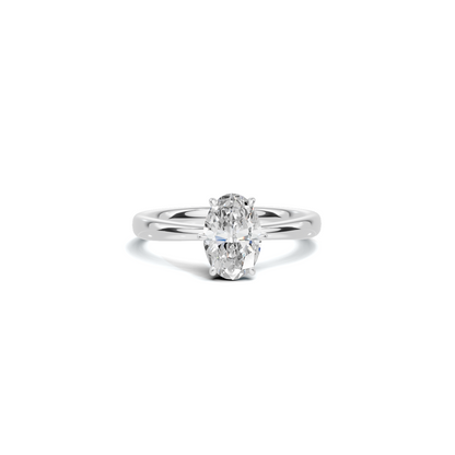 Minimalist Prong Setting Ring