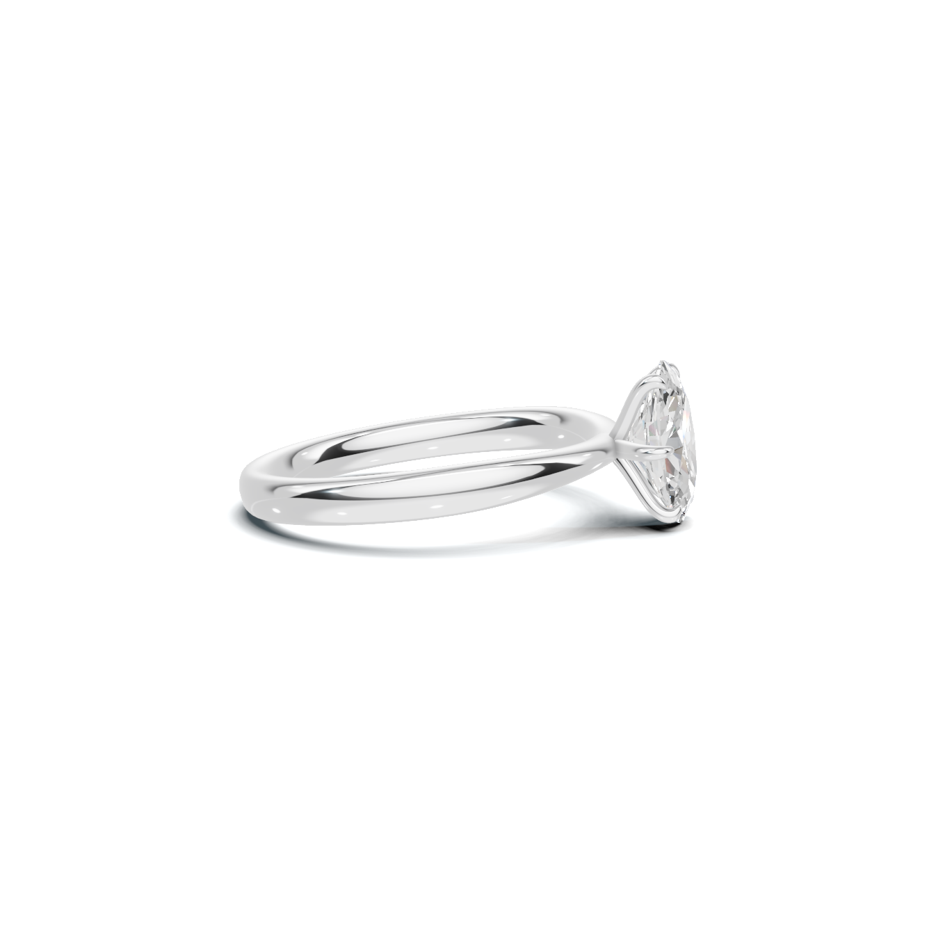 Minimalist Prong Setting Ring