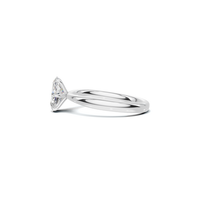 Minimalist Prong Setting Ring