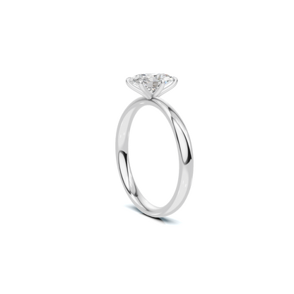 Minimalist Prong Setting Ring