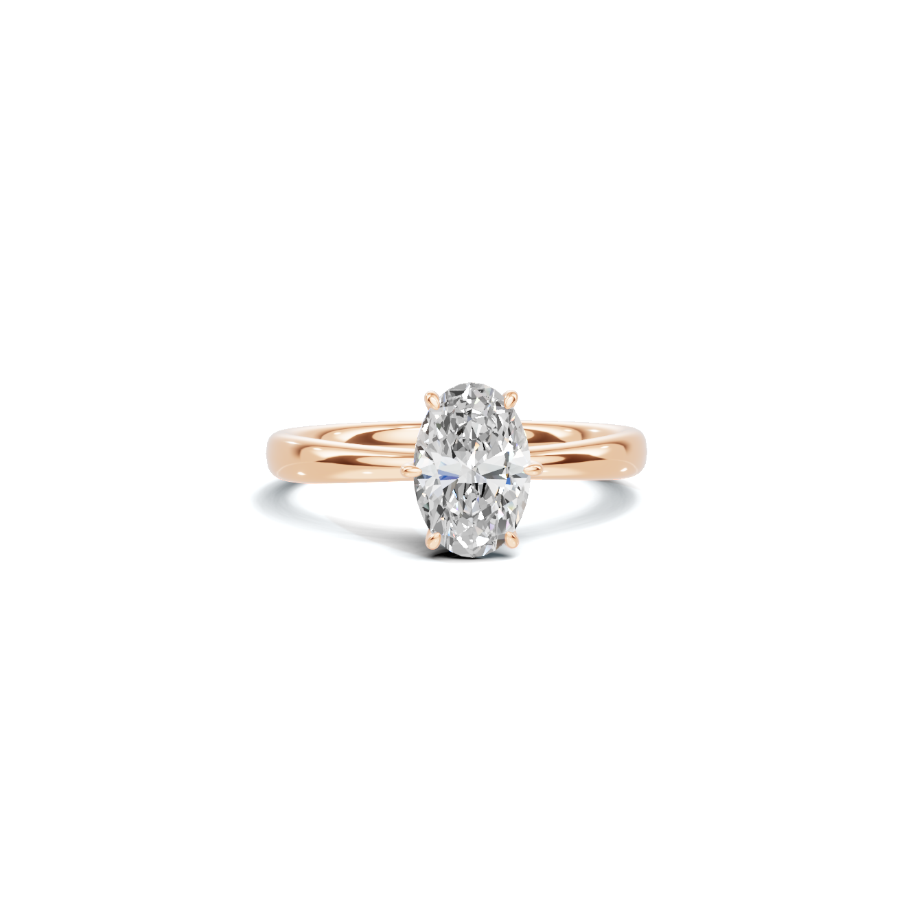 Minimalist Prong Setting Ring