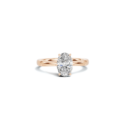 Minimalist Prong Setting Ring