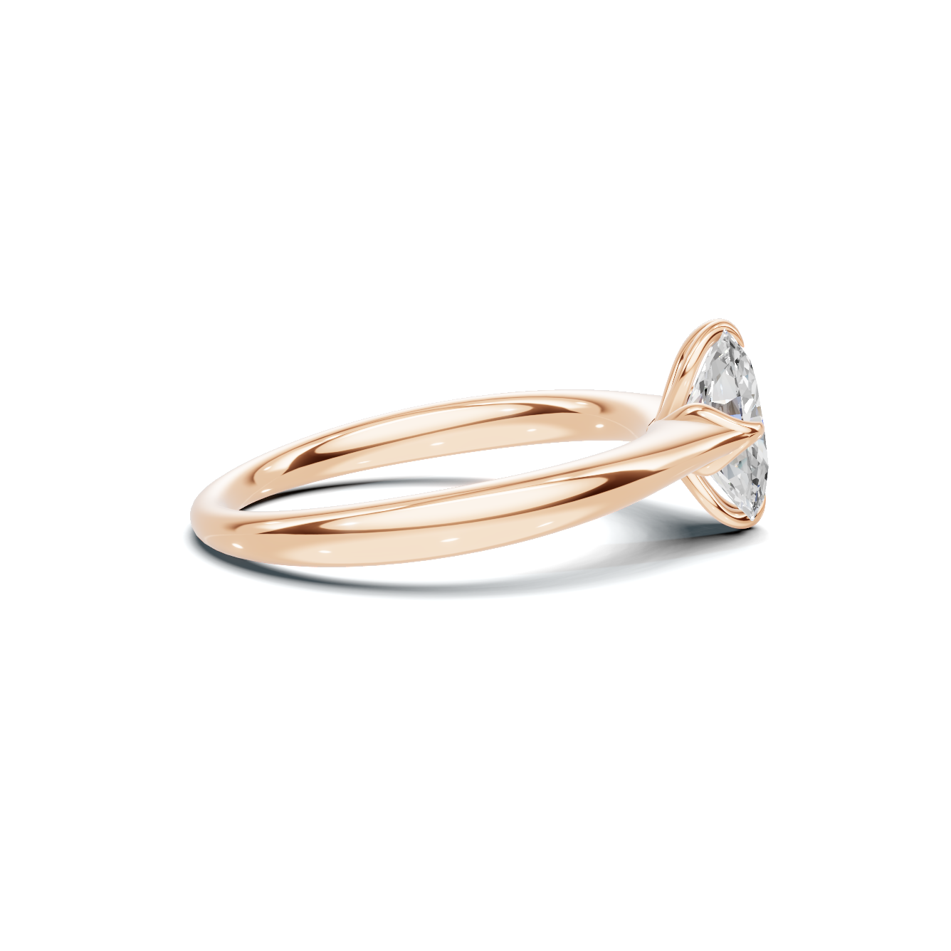 Minimalist Solitaire Setting Ring