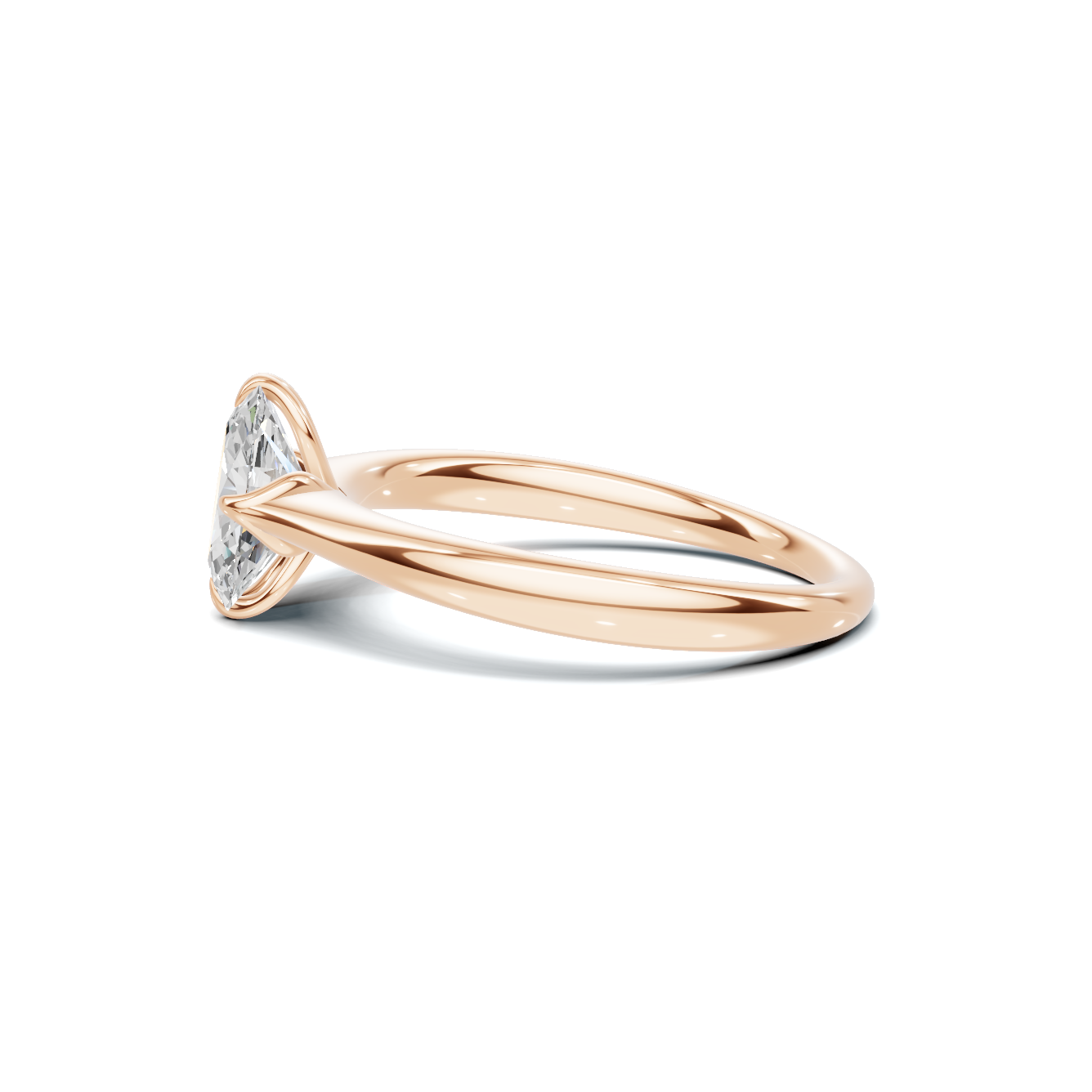Minimalist Solitaire Setting Ring
