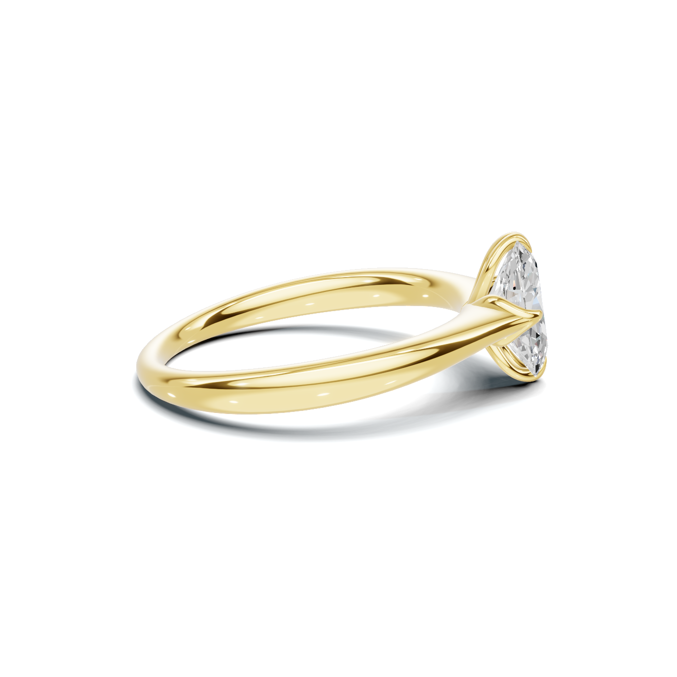 Minimalist Solitaire Setting Ring