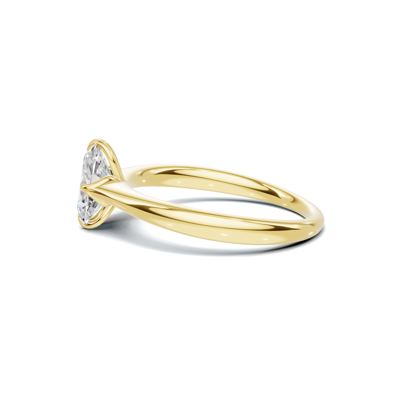 Minimalist Solitaire Setting Ring