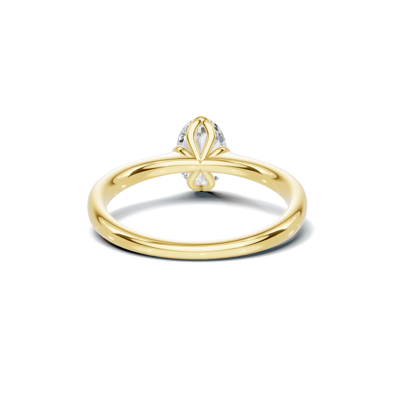 Minimalist Solitaire Setting Ring