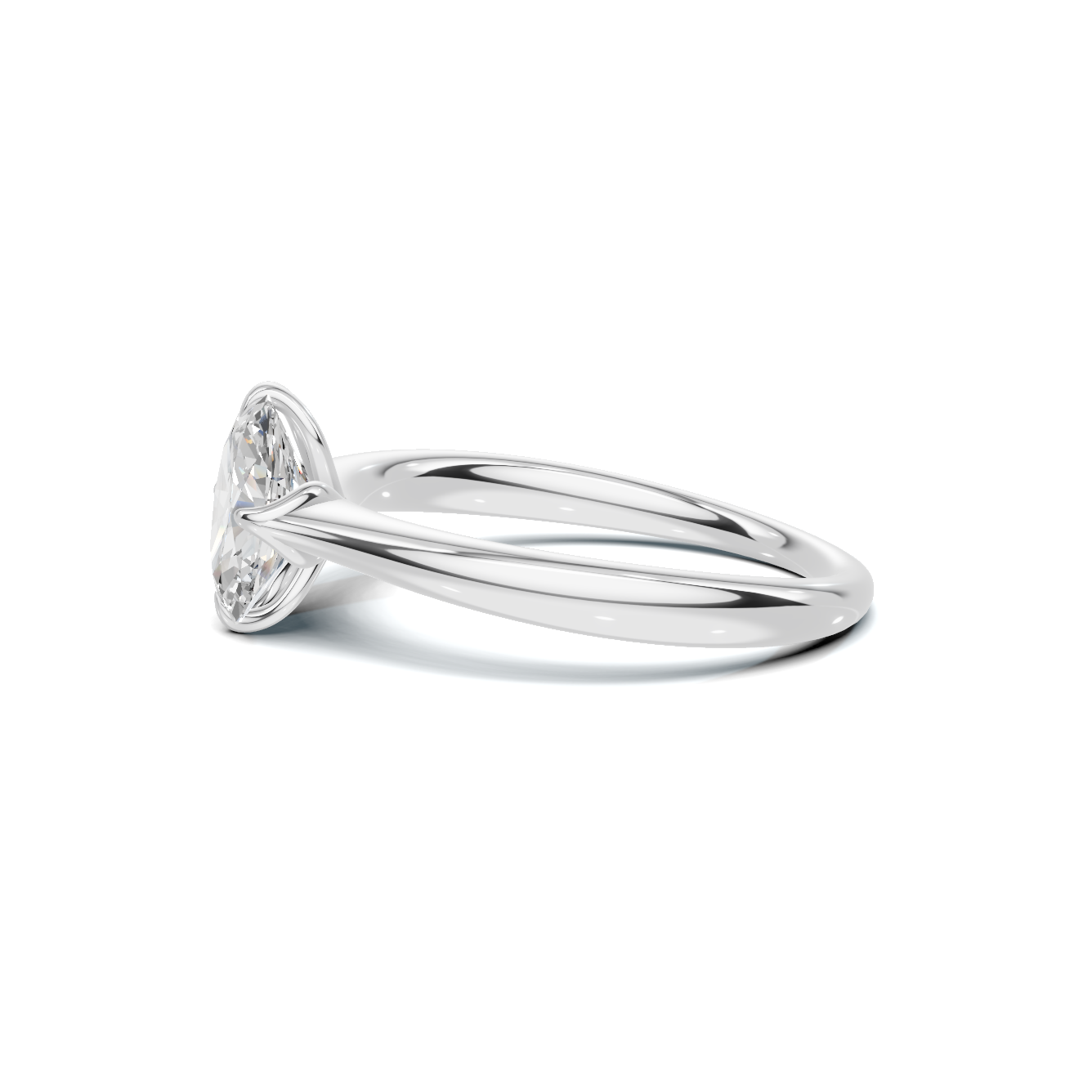 Minimalist Solitaire Setting Ring