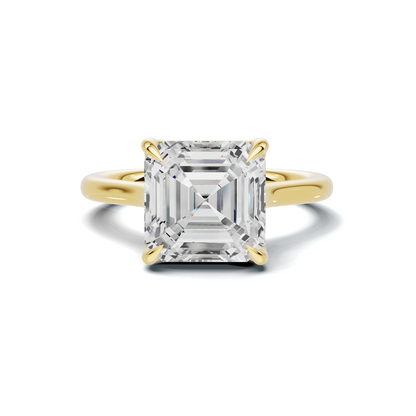 Minimalist Solitaire Statement Ring
