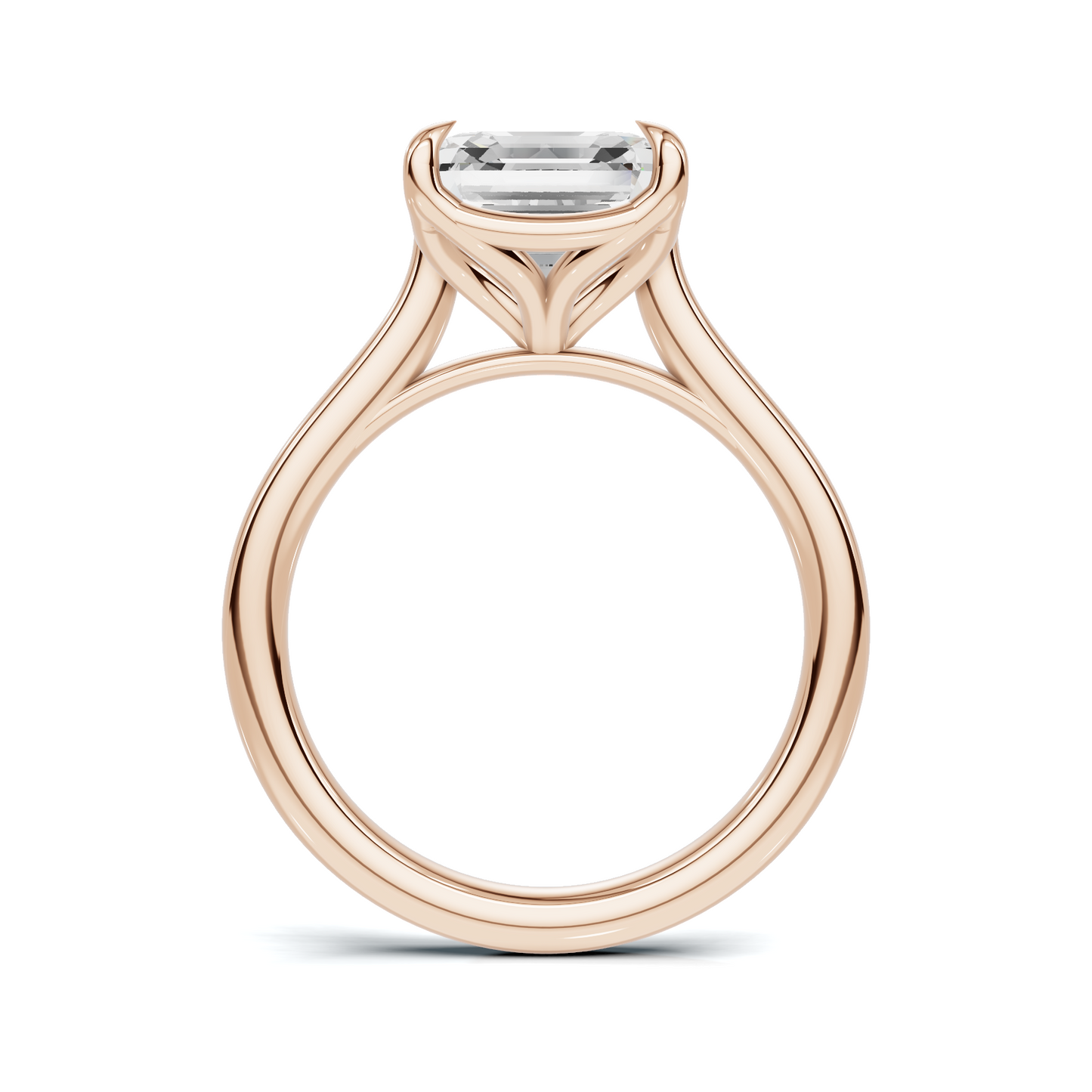 Minimalist Solitaire Statement Ring
