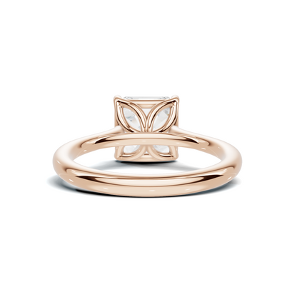 Minimalist Solitaire Statement Ring