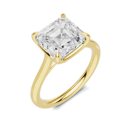 Minimalist Solitaire Statement Ring