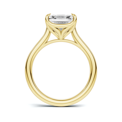 Minimalist Solitaire Statement Ring