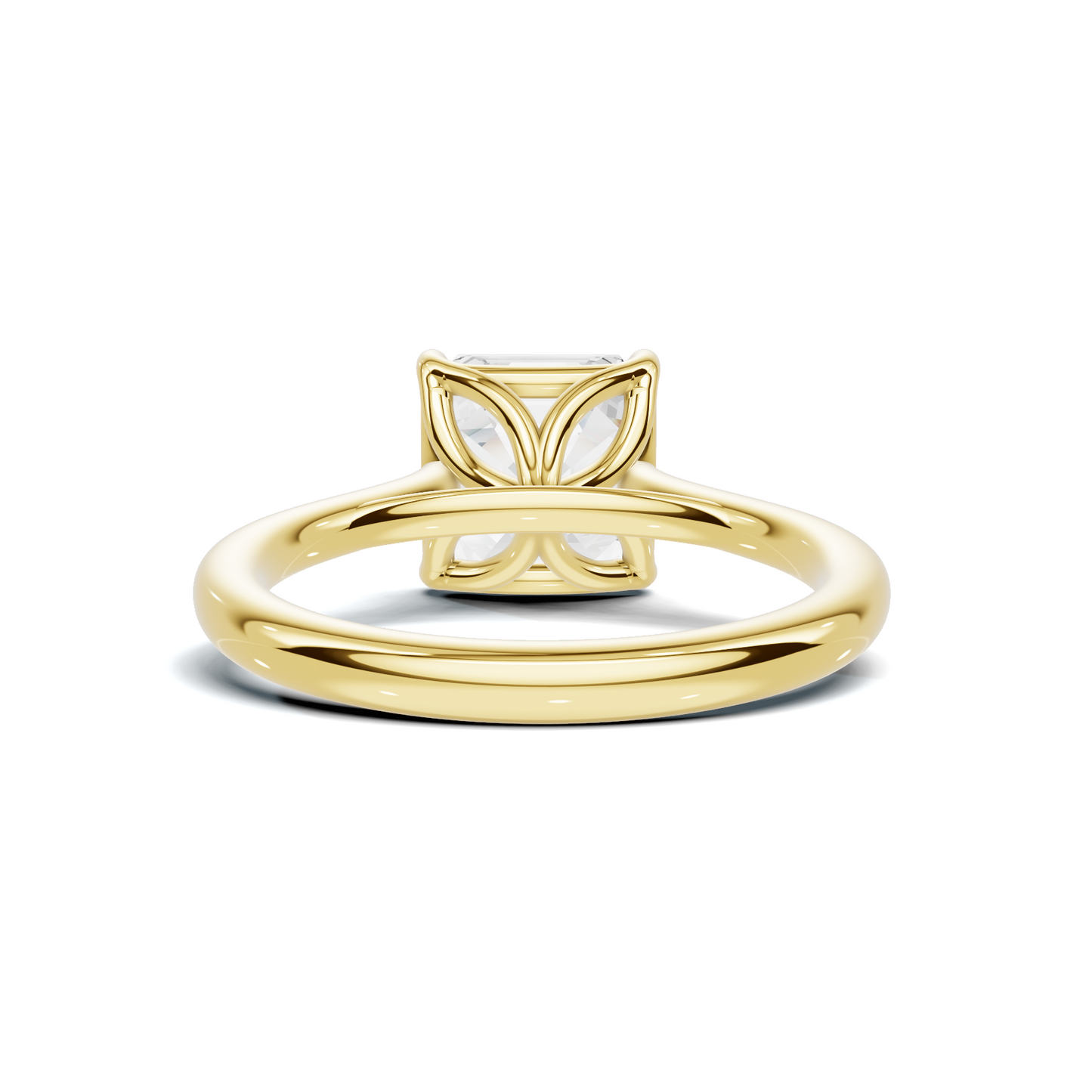 Minimalist Solitaire Statement Ring
