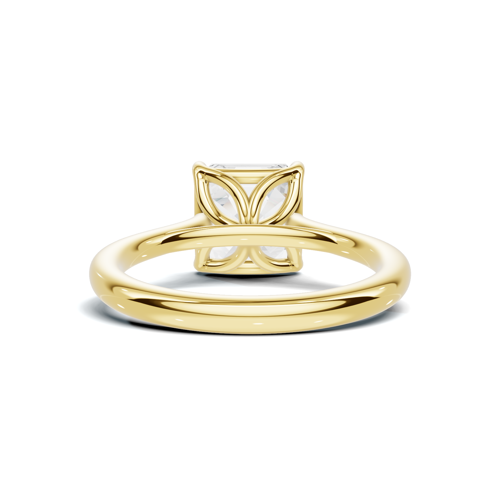 Minimalist Solitaire Statement Ring