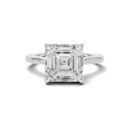 Minimalist Solitaire Statement Ring