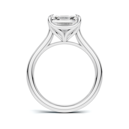 Minimalist Solitaire Statement Ring