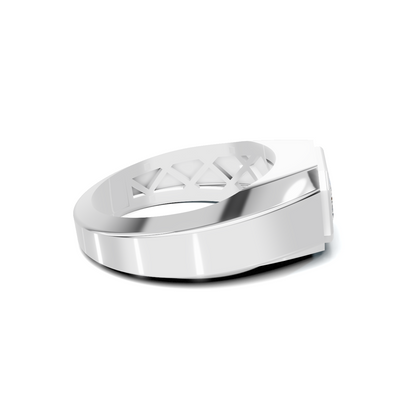 Modern Bezel Men S Ring