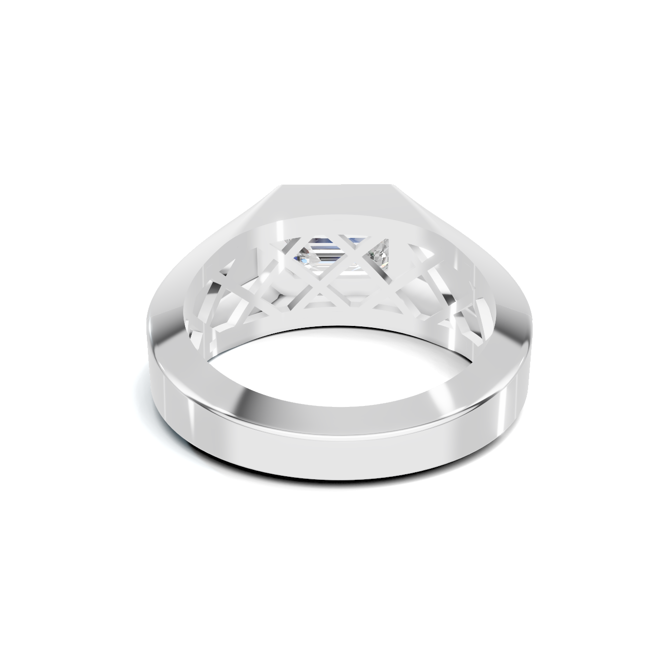 Modern Bezel Men S Ring