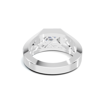 Modern Bezel Men S Ring