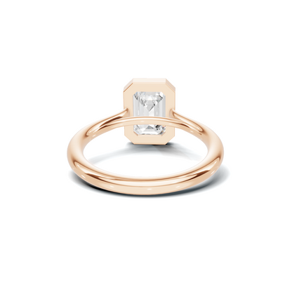 Modern Bezel Set Ring