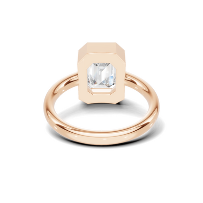 Modern Bezel Setting Ring
