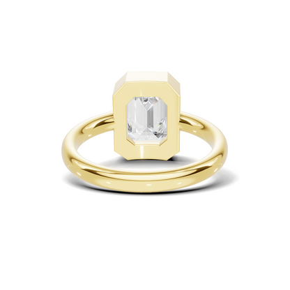 Modern Bezel Setting Ring