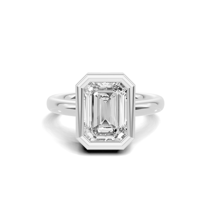 Modern Bezel Setting Ring