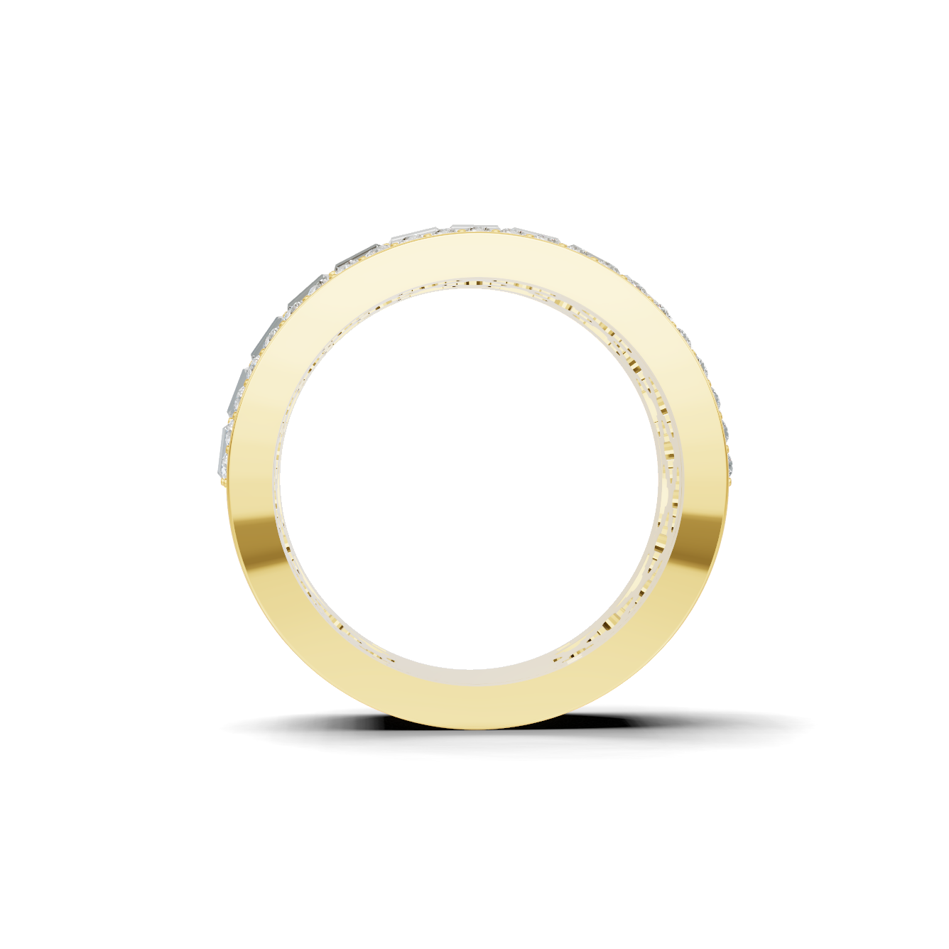 Multi Row Baguette Ring