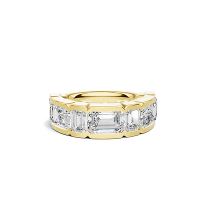 Multi Stone Band Ring