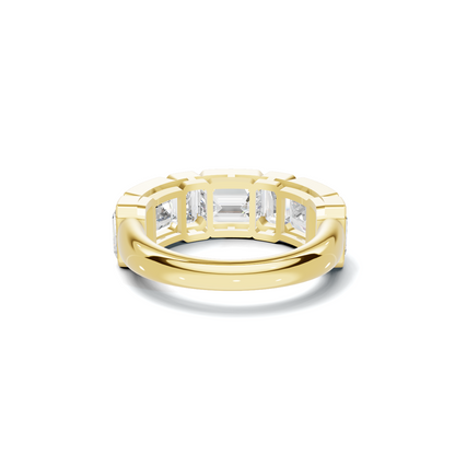 Multi Stone Band Ring