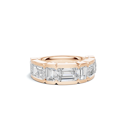 Multi Stone Band Ring