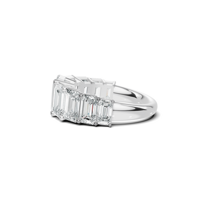 Nine Stone Anniversary Ring