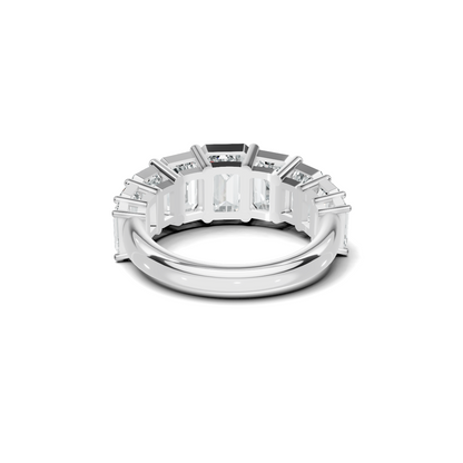 Nine Stone Anniversary Ring