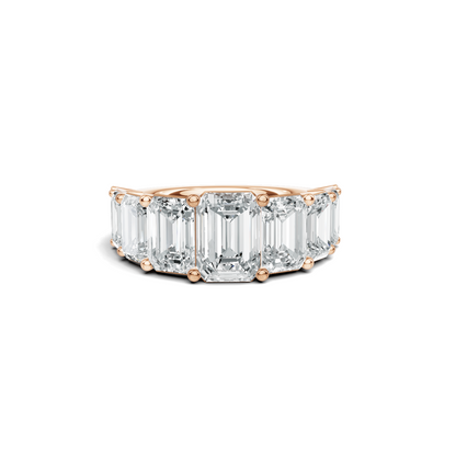 Nine Stone Anniversary Ring