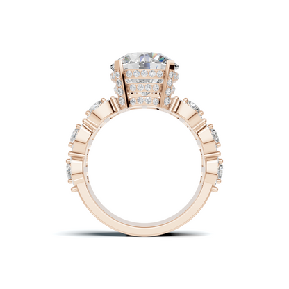 Ornate Pave Statement Ring