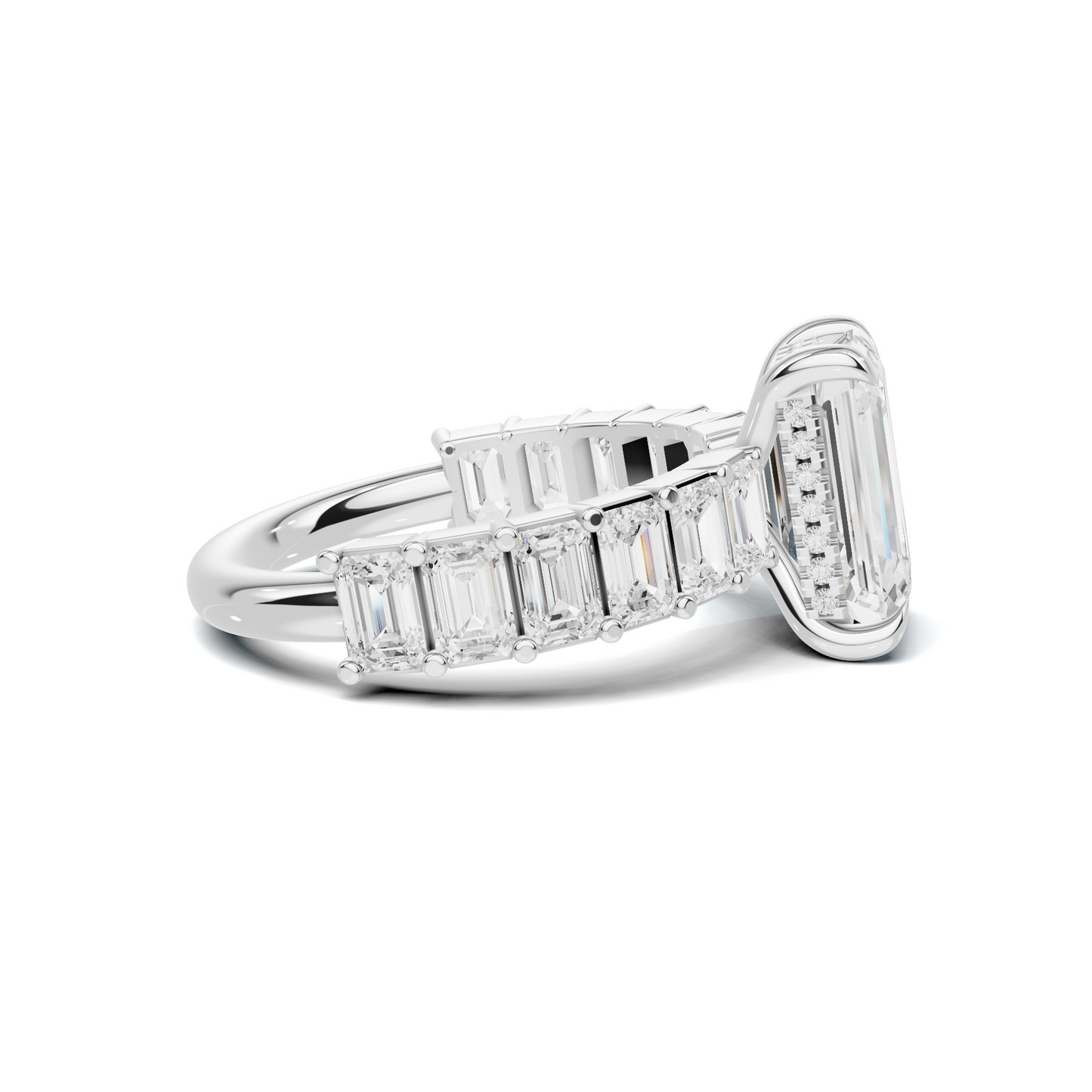 Parallel Stone Ring