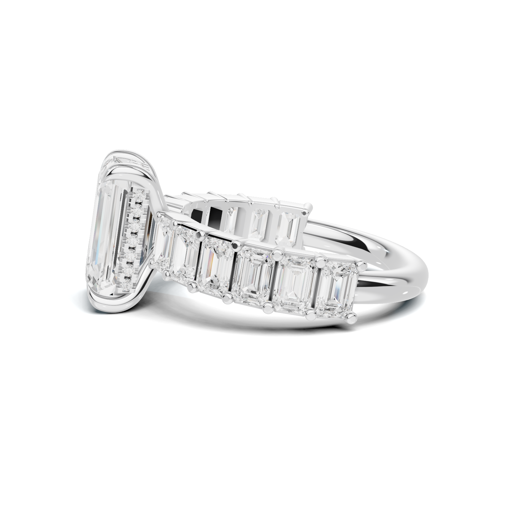 Parallel Stone Ring