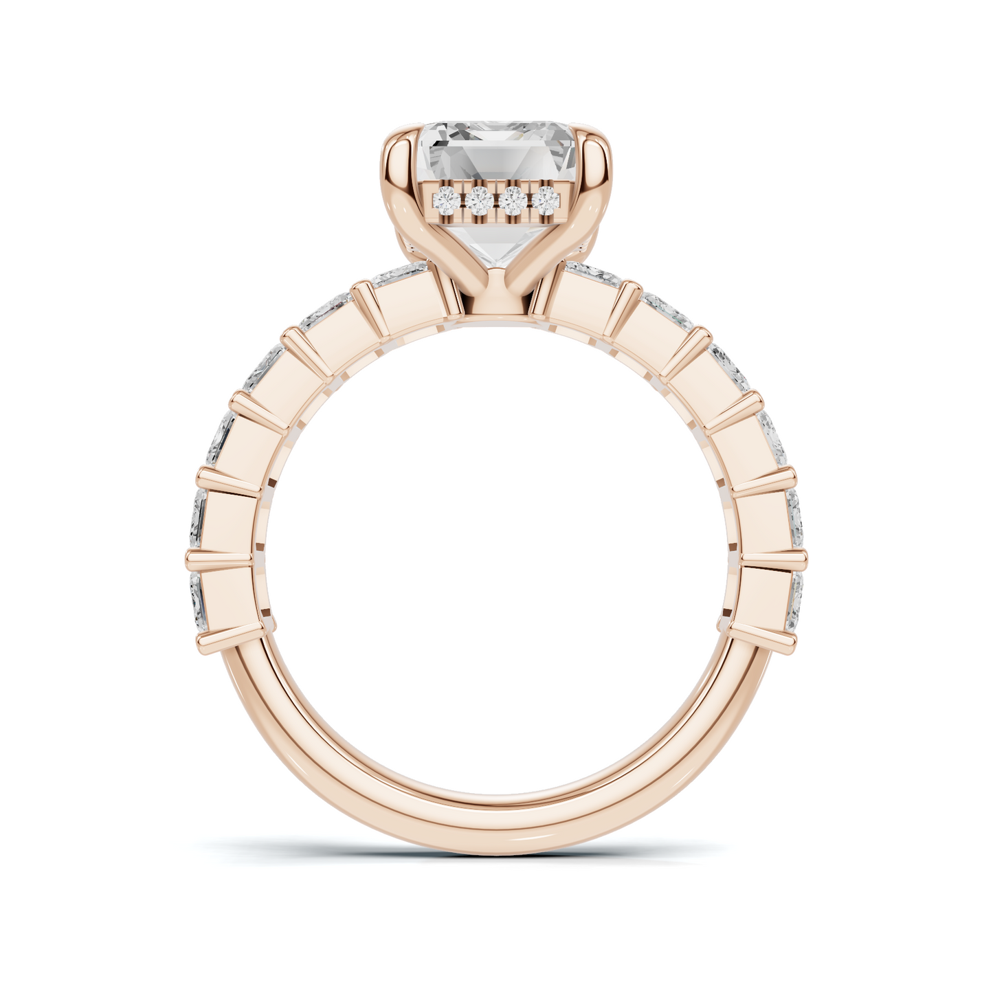 Parallel Stone Ring