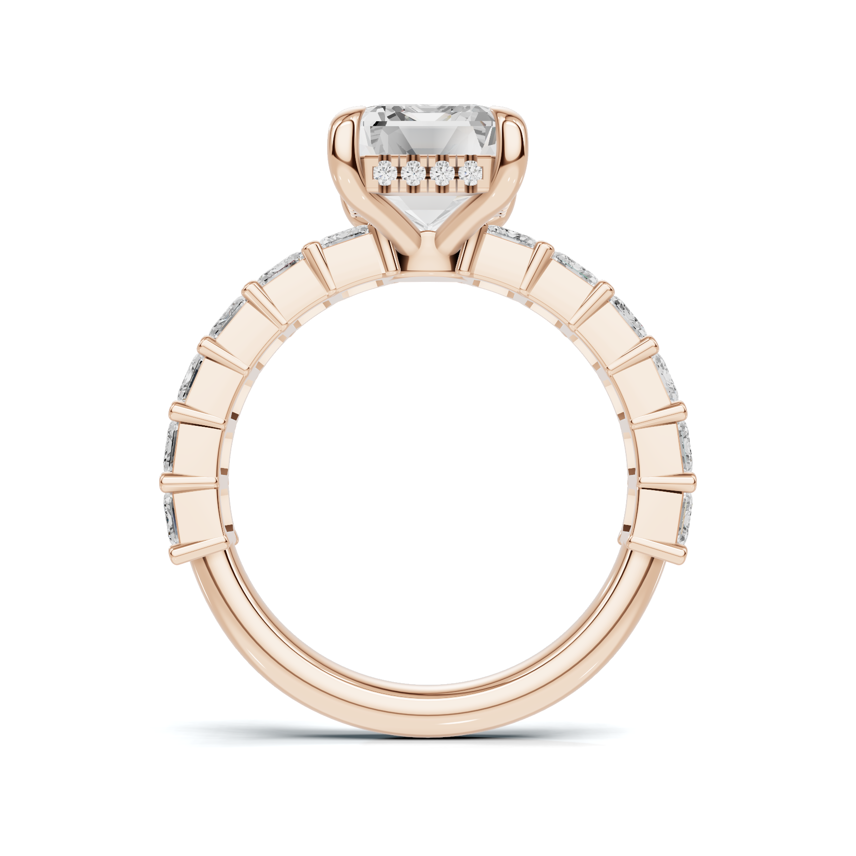 Parallel Stone Ring