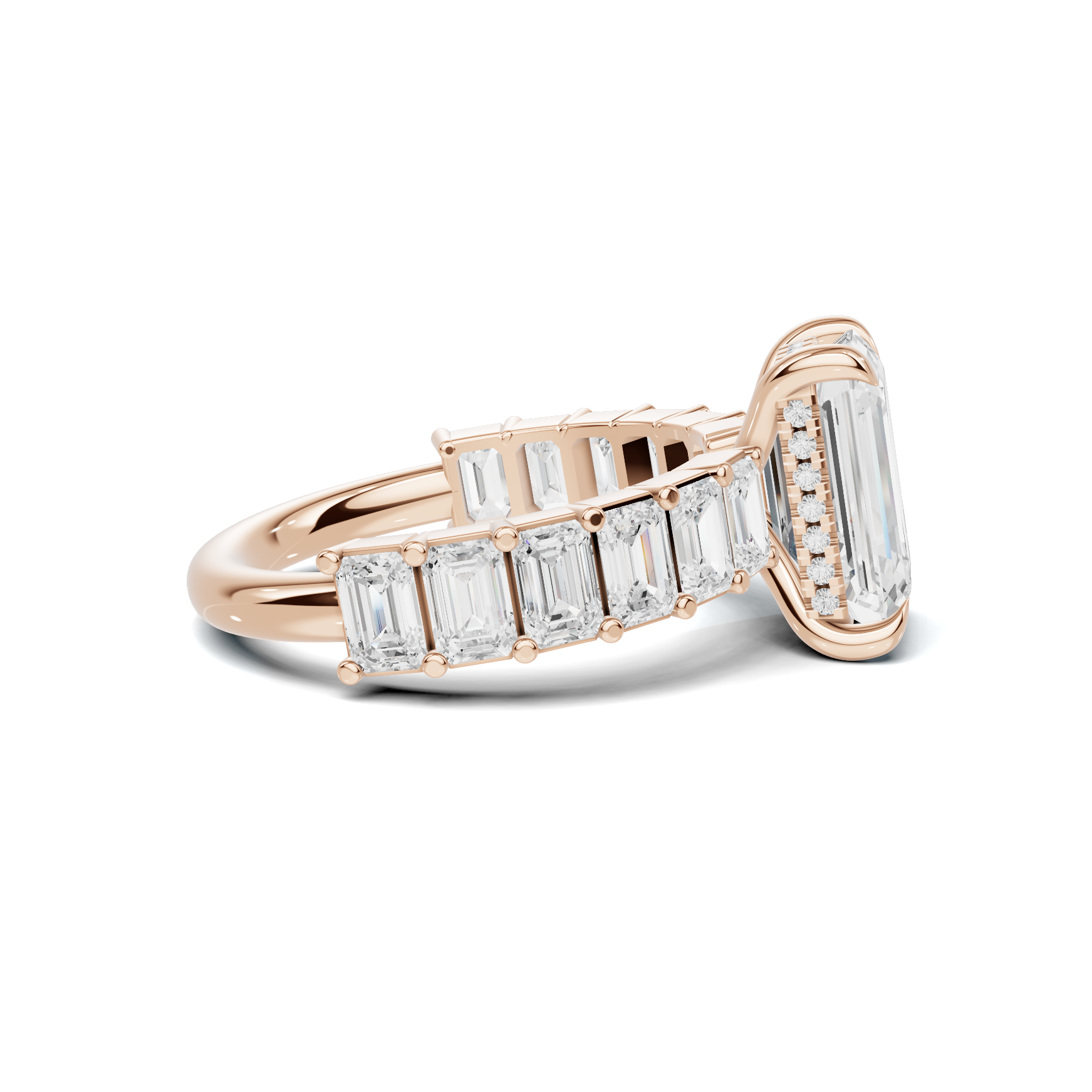 Parallel Stone Ring