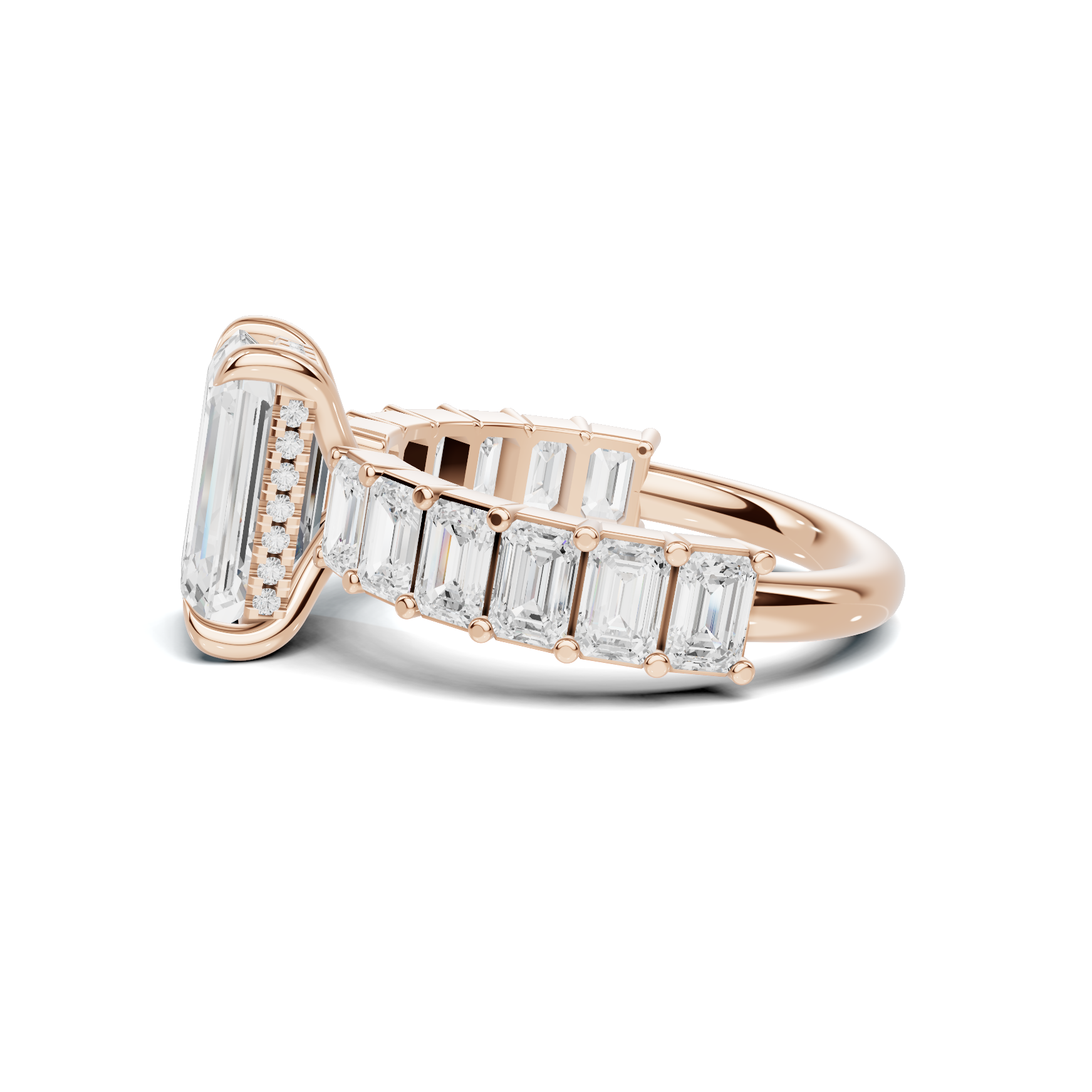 Parallel Stone Ring