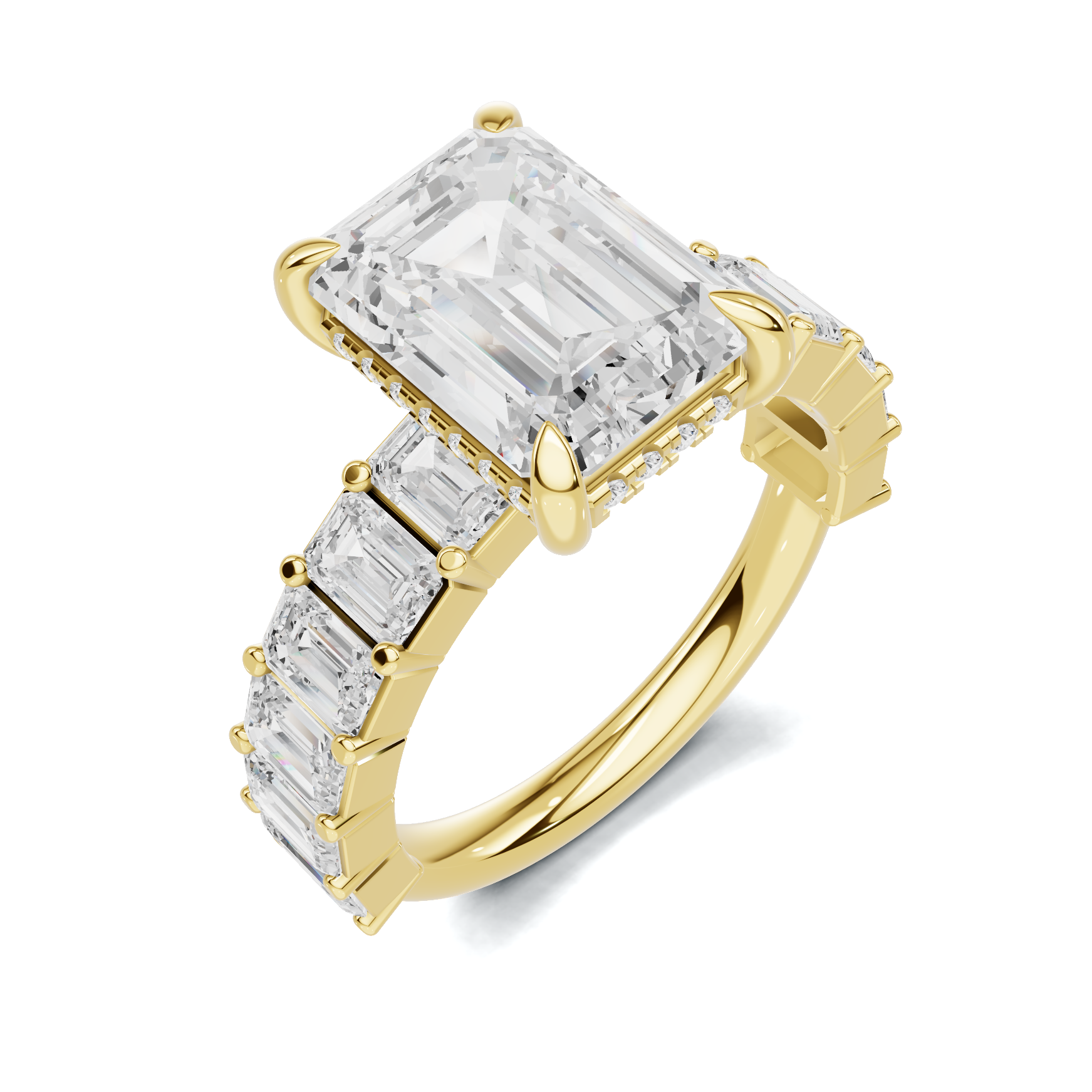 Parallel Stone Ring