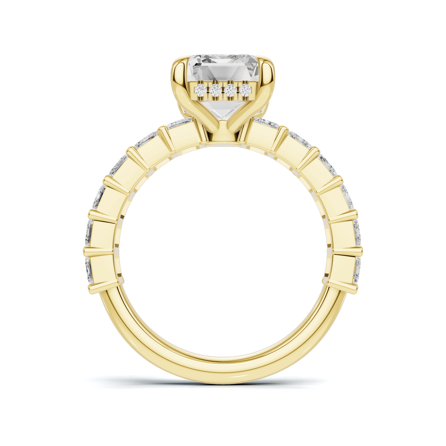 Parallel Stone Ring