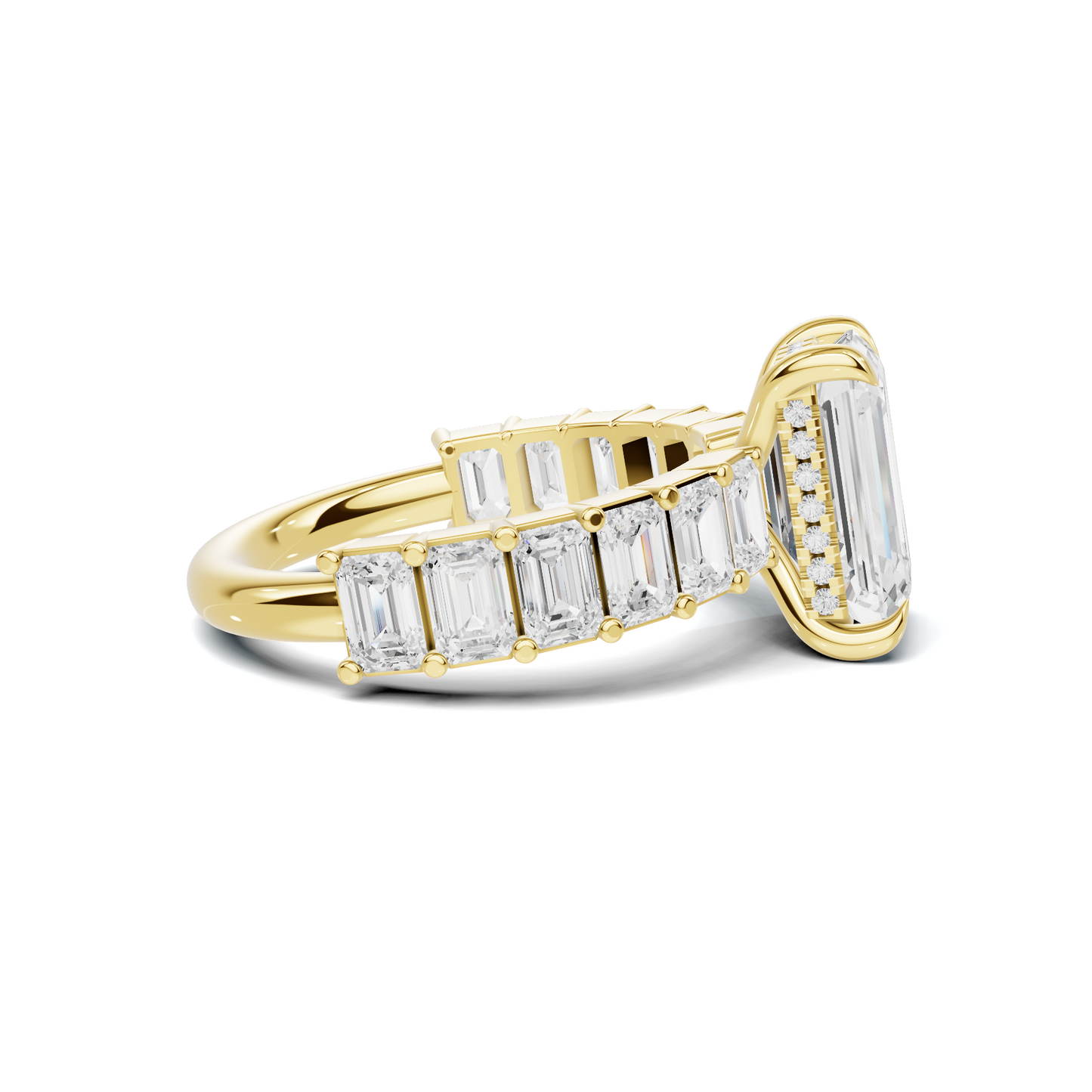 Parallel Stone Ring