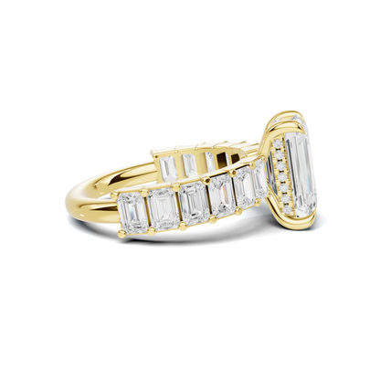 Parallel Stone Ring